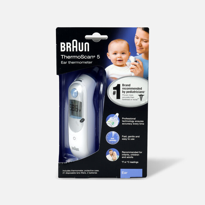 Braun ThermoScan 5 Ear Thermometer, , large