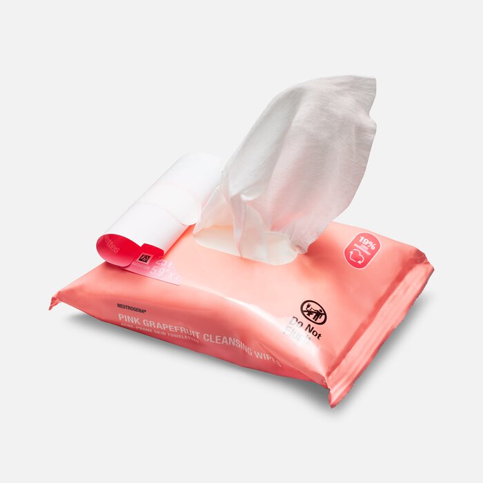 Neutrogena Pink Grapefruit Cleansing Wipes - 25 ct. (2-Pack), , large