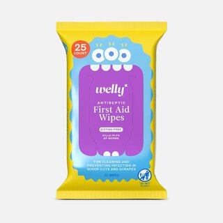 Welly® First Aid Antiseptic Wipes, 25 ct.