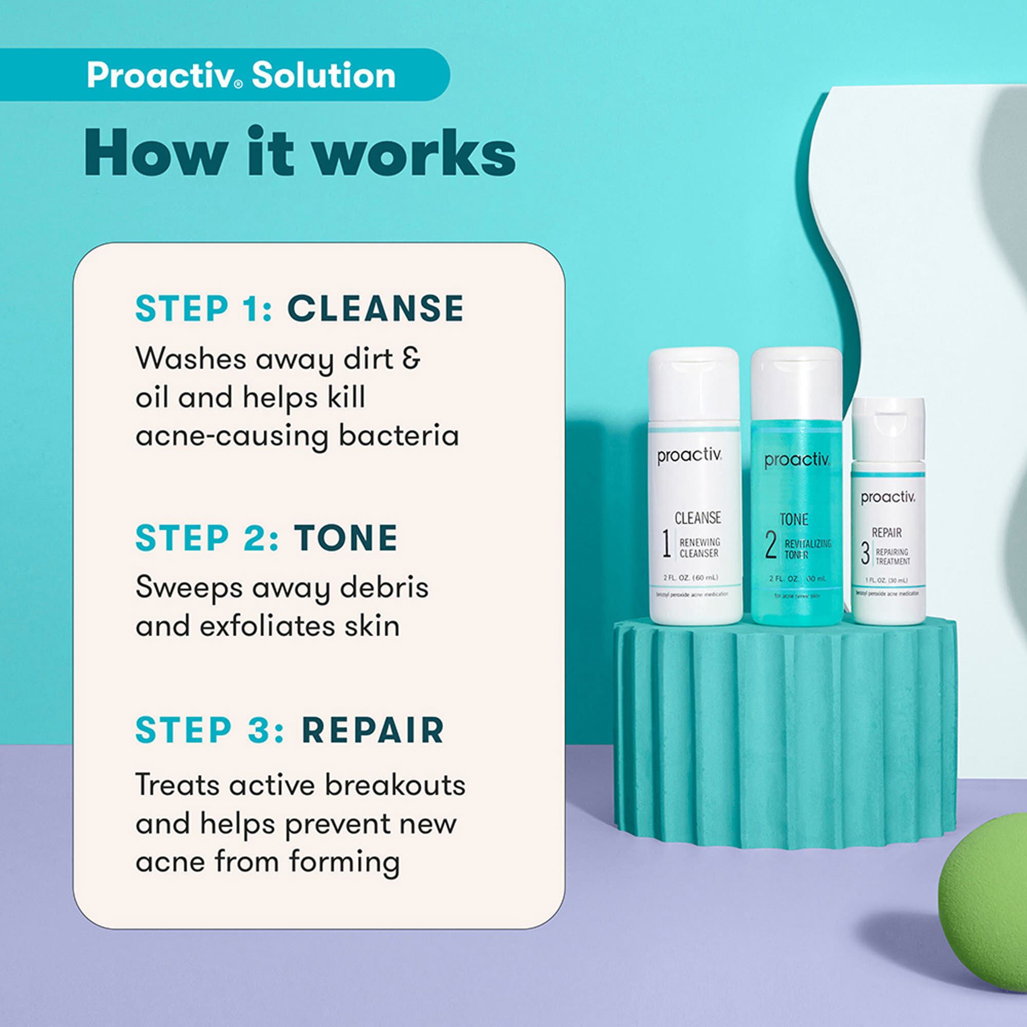 Proactiv Solution® 3-Step Routine 30-Day Kit, , large