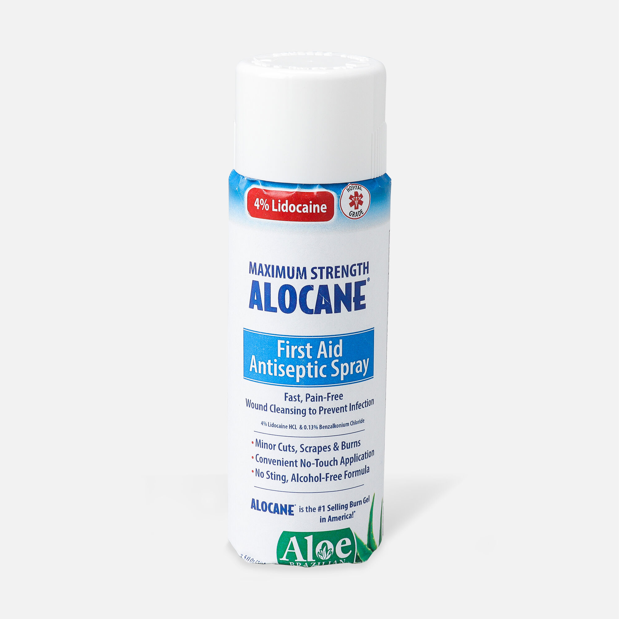 Alocane Maximum Strength First-Aid Antiseptic Spray, 3.5 oz., , large