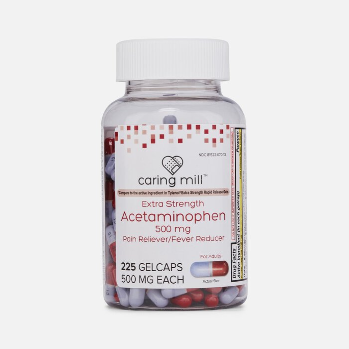 Caring Mill™ Extra Strength Acetaminophen Rapid Release Gels, 225 ct., , large