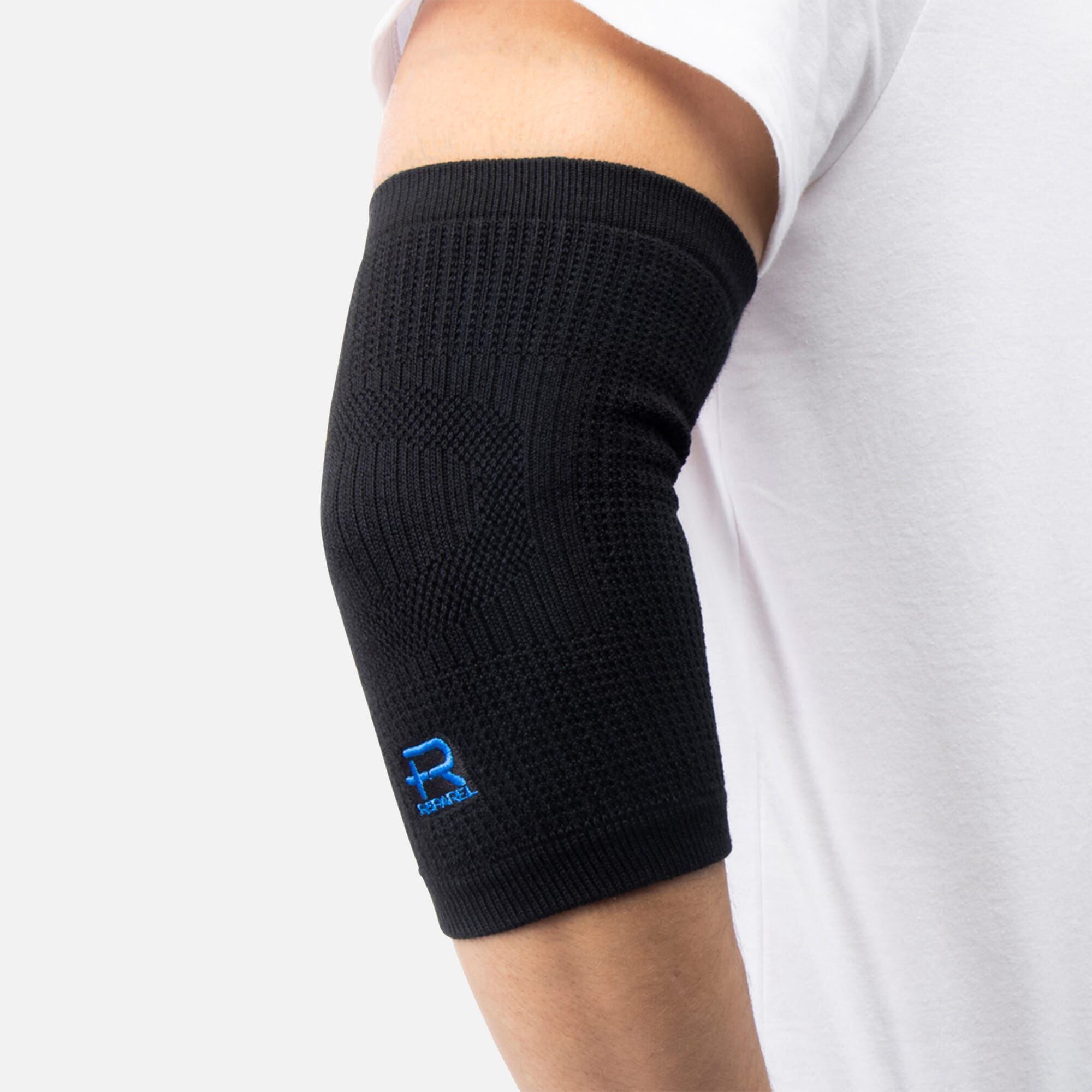 Reparel Elbow Sleeve, Black, , large