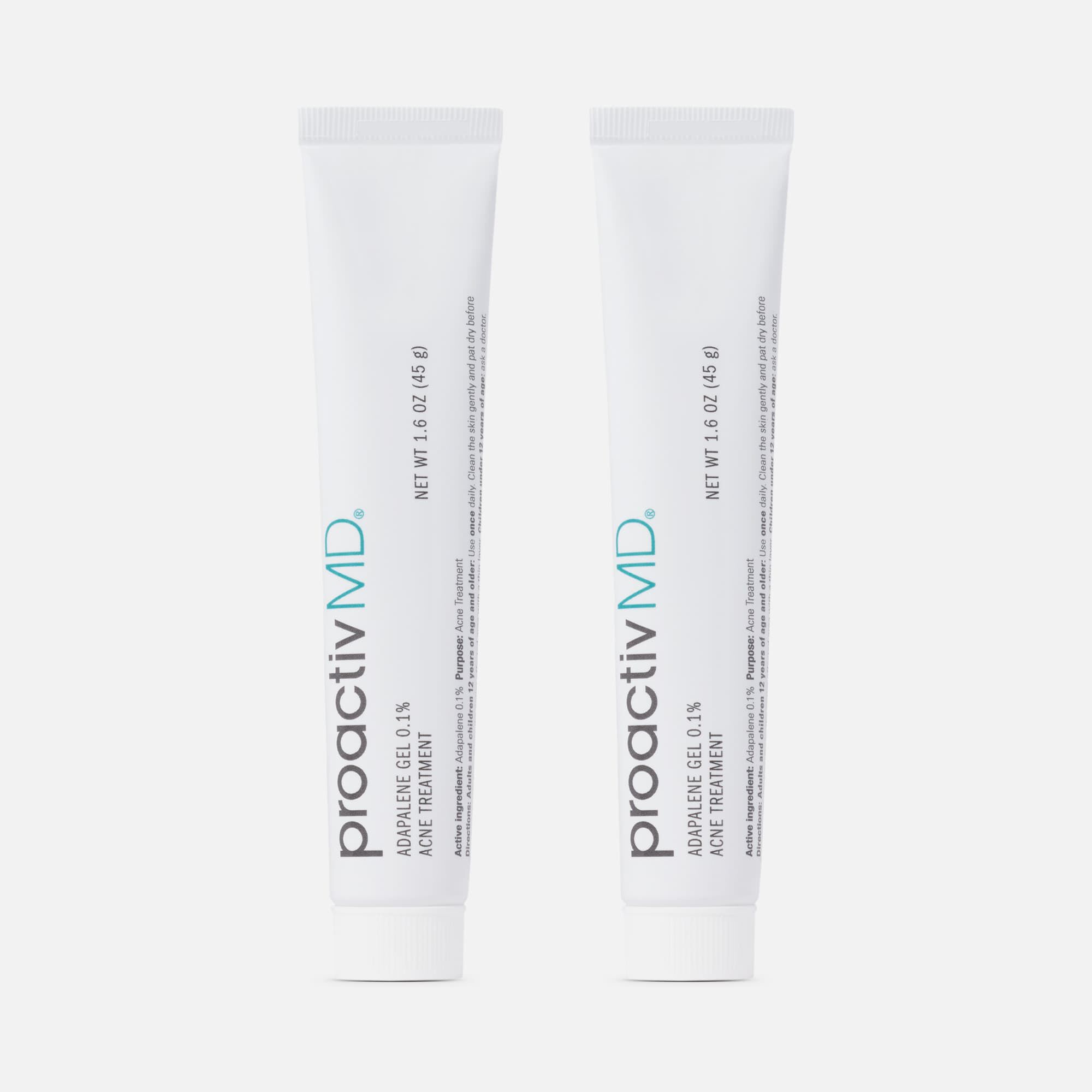 ProactivMD® Adapalene Gel 0.1% Acne Treatment, 1.6 fl. oz. (2 pack)