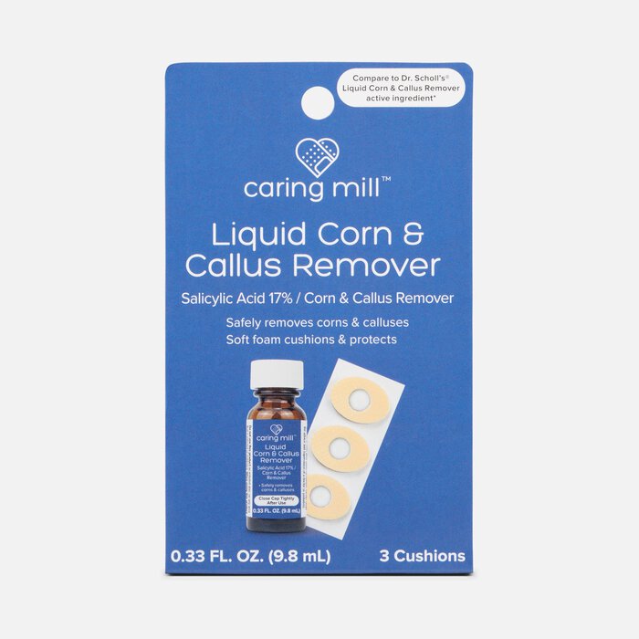 Caring Mill™ Corn & Callus Liquid and Cushion Remover Kit, , large