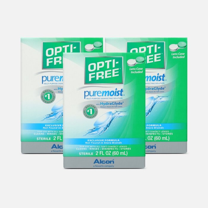 Opti-Free PureMoist Solution, 2 oz. (3-Pack), , large