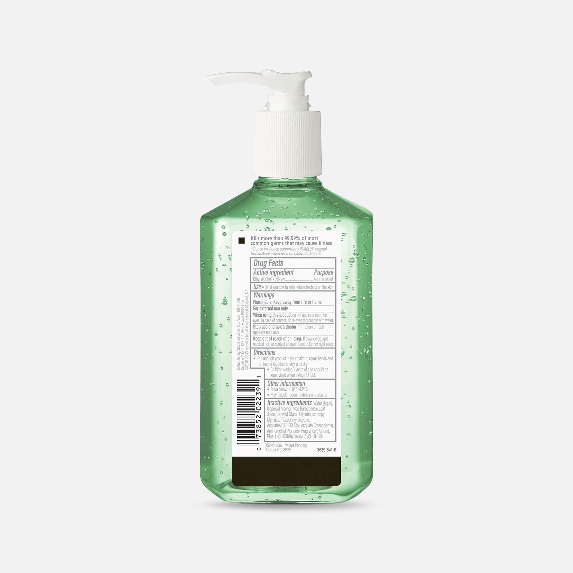 Purell Advanced Hand Sanitizer Gel with Aloe, 12 fl oz., , large