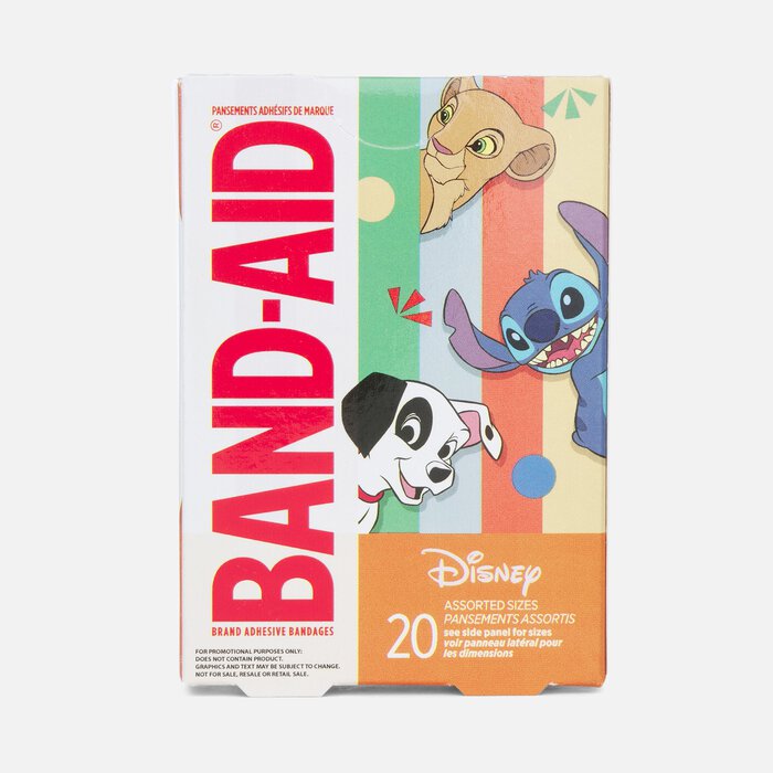 BAND-AID® Brand Adhesive Bandages, Disney Classics, Assorted Sizes, 20 ct., , large