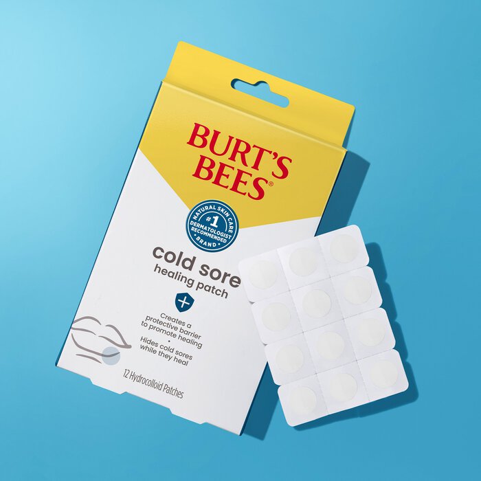 Burt's Bees Cold Sore Healing Patches, 12-Pack, , large