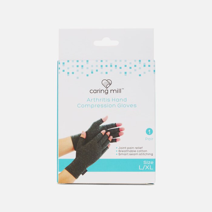 Caring Mill™ Arthritis Hand Compression Gloves, L/XL, , large