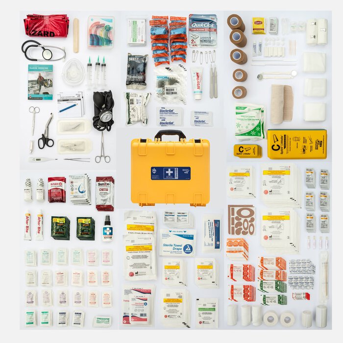 Adventure Medical MARINE 3500 Waterproof First Aid Kit with QuikClot, 507 pc., , large