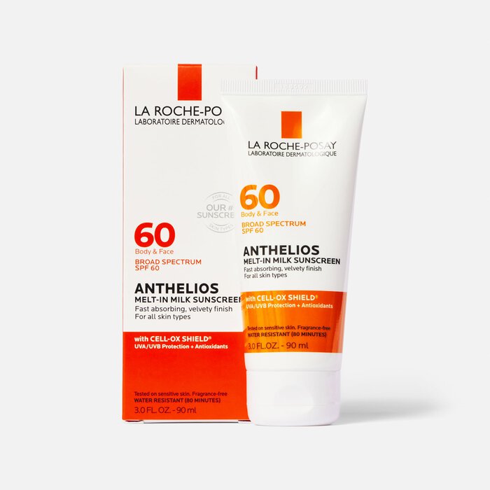 La Roche-Posay Anthelios Melt-In Milk Sunscreen, SPF 60, 3.04 fl oz., , large
