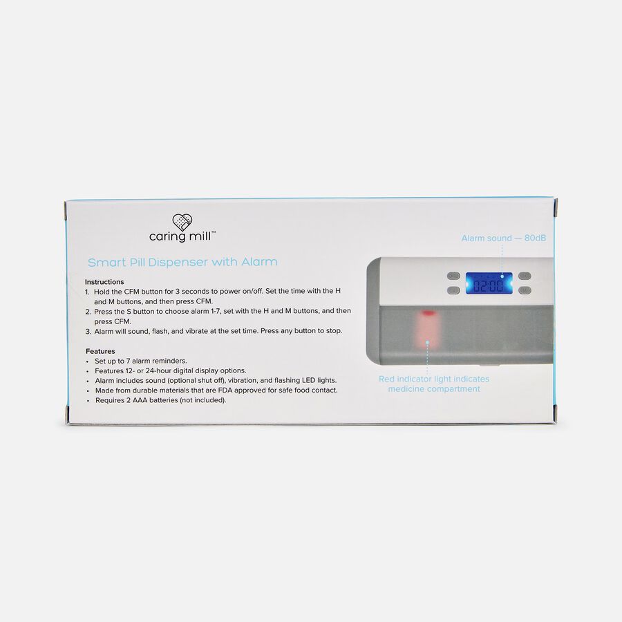 Caring Mill&trade; Smart Pill Dispenser with Alarm, , large image number 3