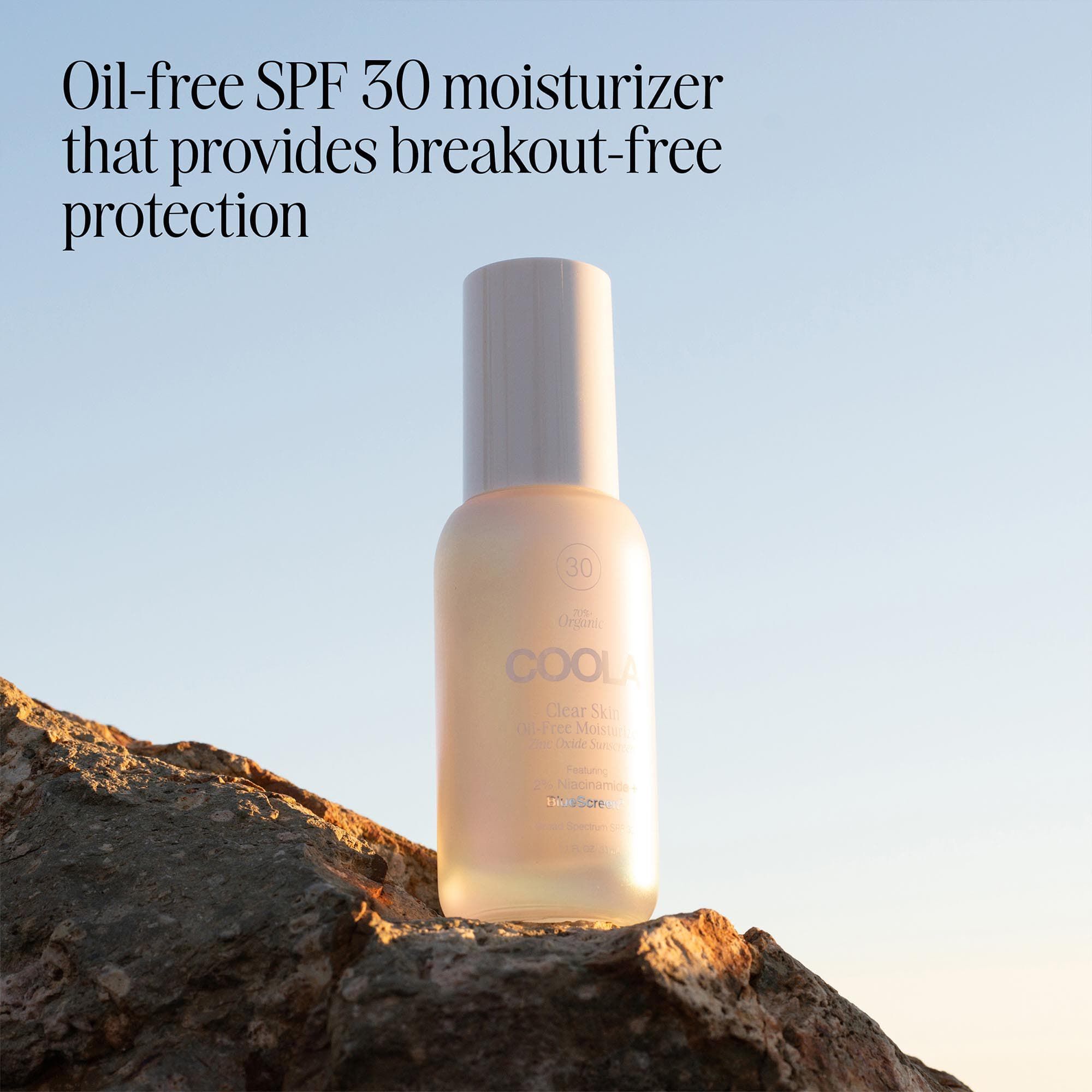 COOLA Clear Skin Oil-Free Moisturizer – SPF 30, 1.1 oz., , large