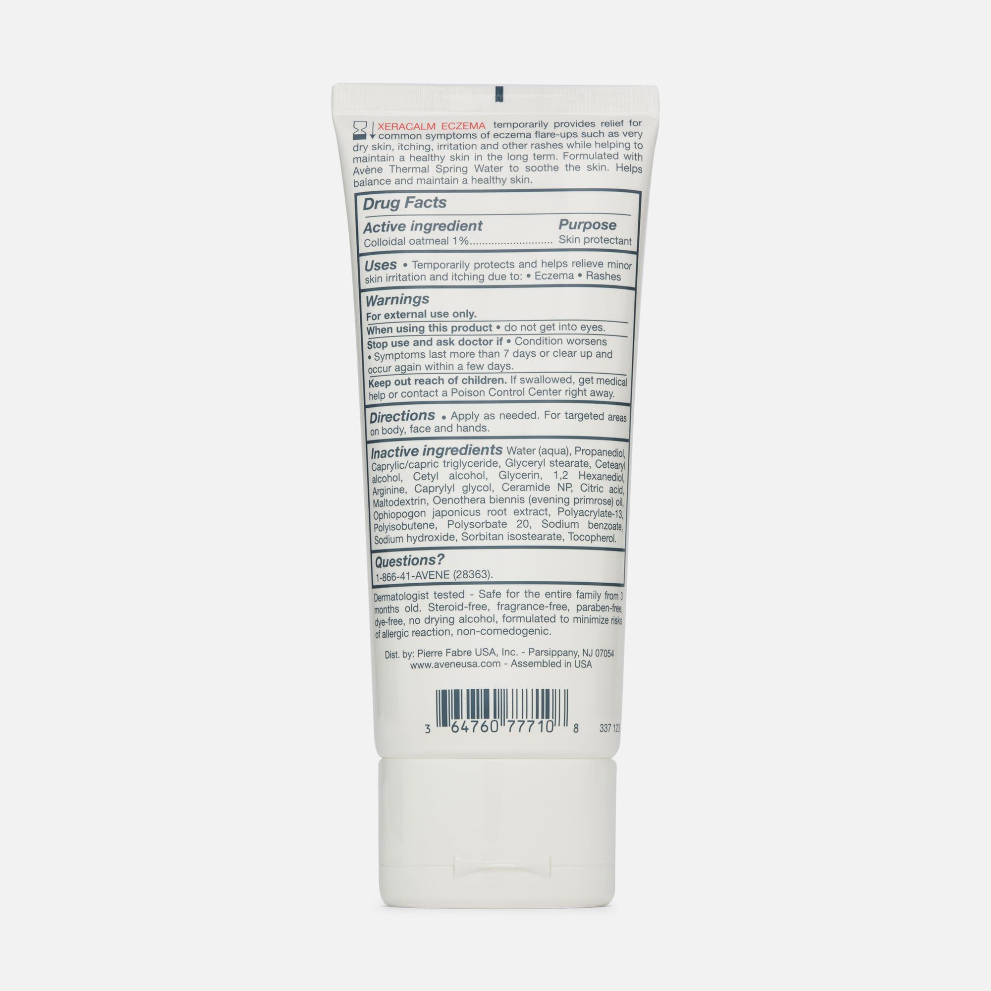 Avène XeraCalm Eczema Calming Relief Balm, 3.3 oz., , large