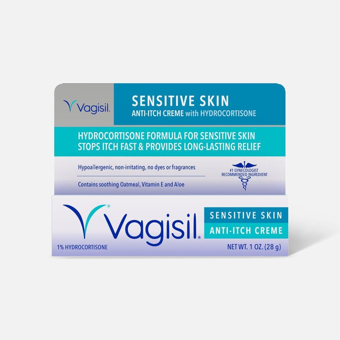 Vagisil Sensitive Skin Anti-Itch Creme, 1 oz., , large