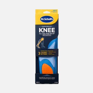 Dr. Scholl's Men's Knee Pain Relief Orthotics, Men’s 8–14, One Pair