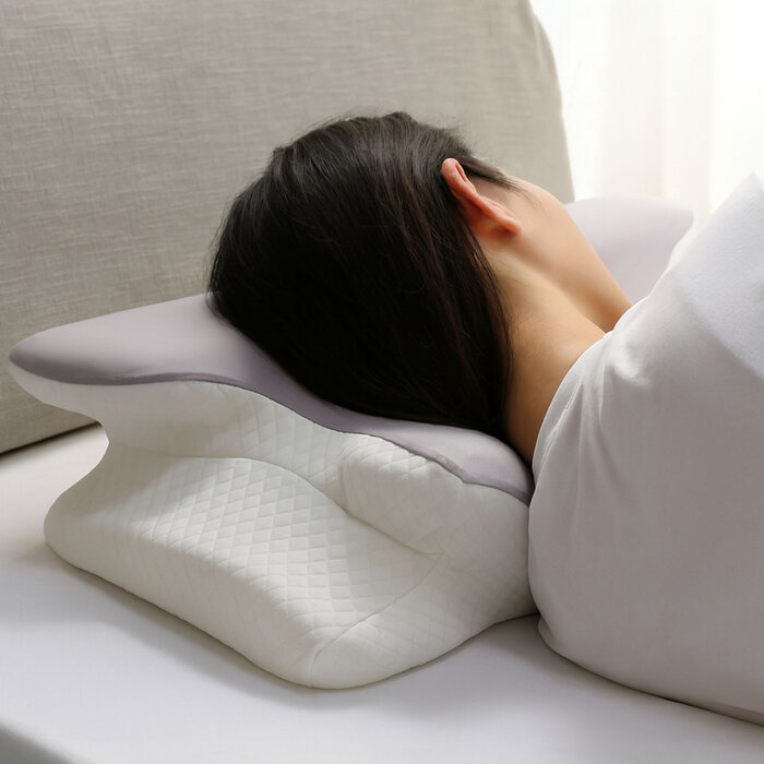 Caring Mill™ Cervical Neck & Shoulder Pillow with Acid Reflux Relief, , large