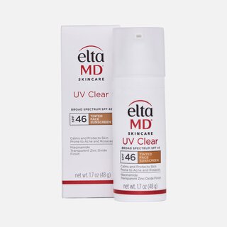 EltaMD UV Clear Broad-Spectrum Tinted Face Sunscreen, SPF 46, 1.7 oz.