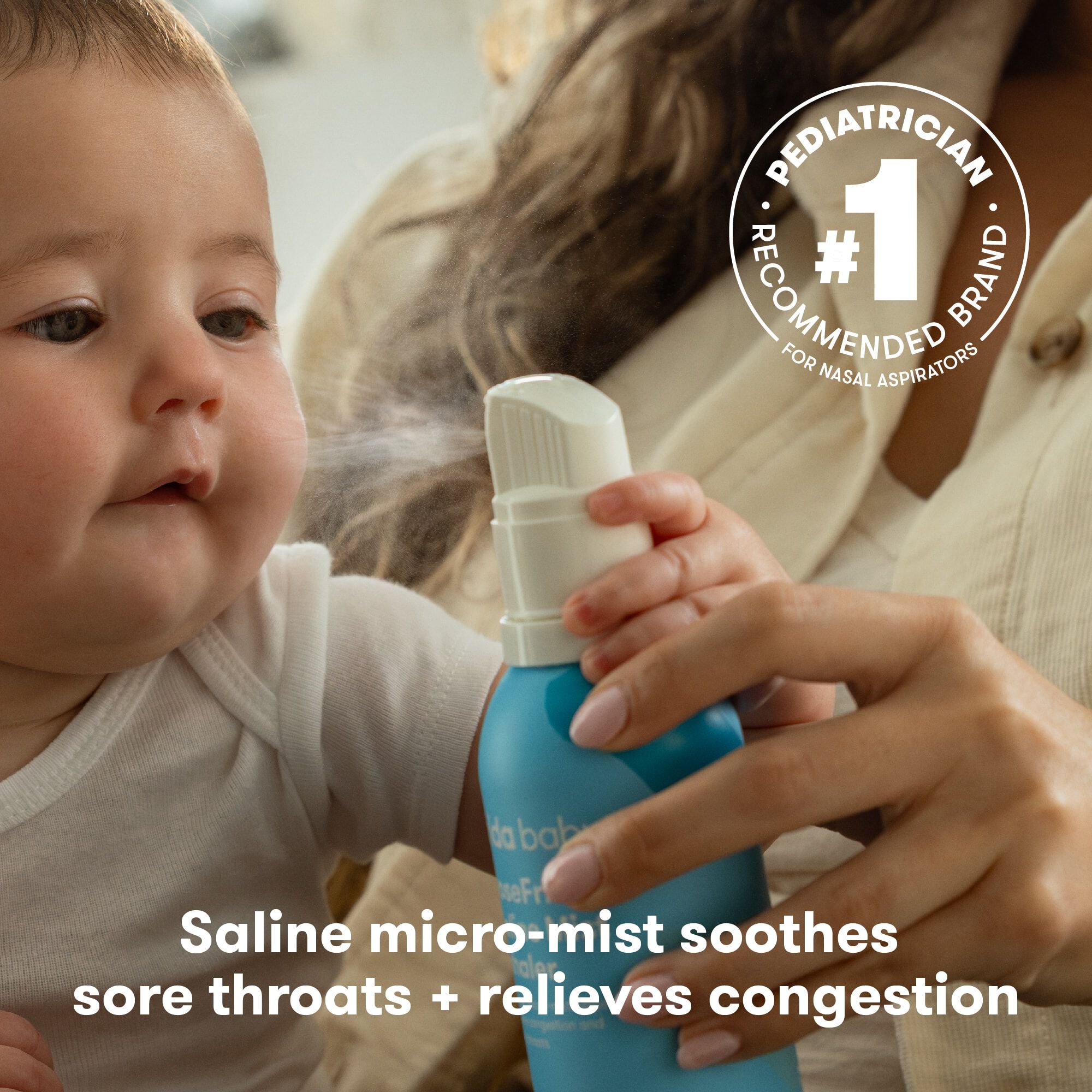 NoseFrida Saline Mist Inhaler, 2.8 oz., , large