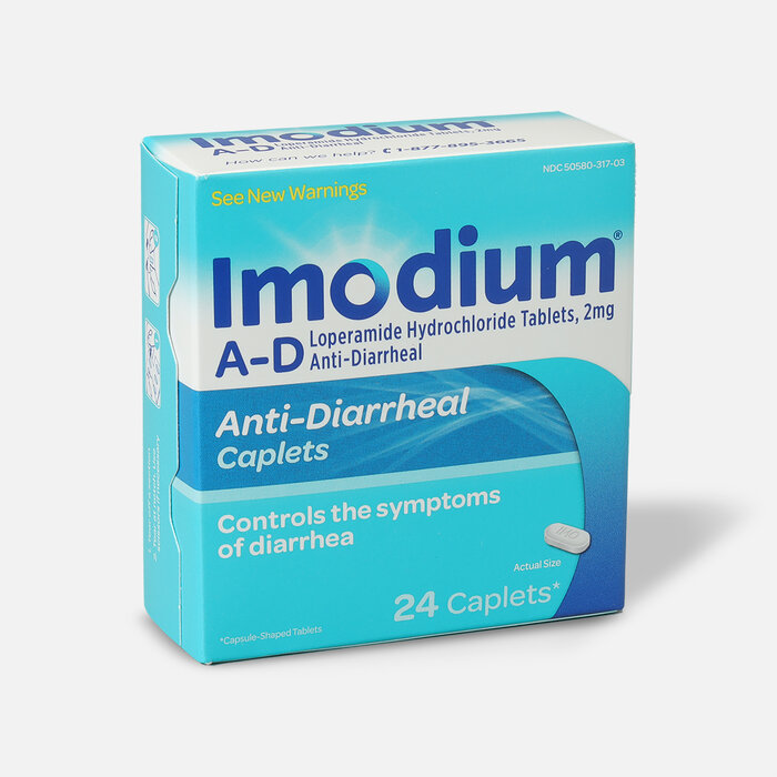 Imodium A-D Anti-Diarrheal, Caplet 24 ct., , large