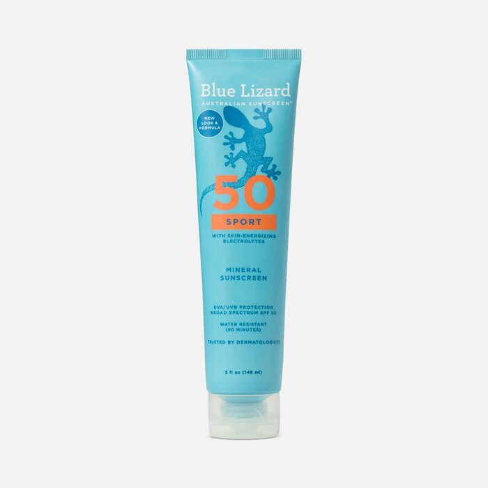 Blue Lizard Sport Mineral Sunscreen Lotion, SPF 50, 5 fl. oz., , large
