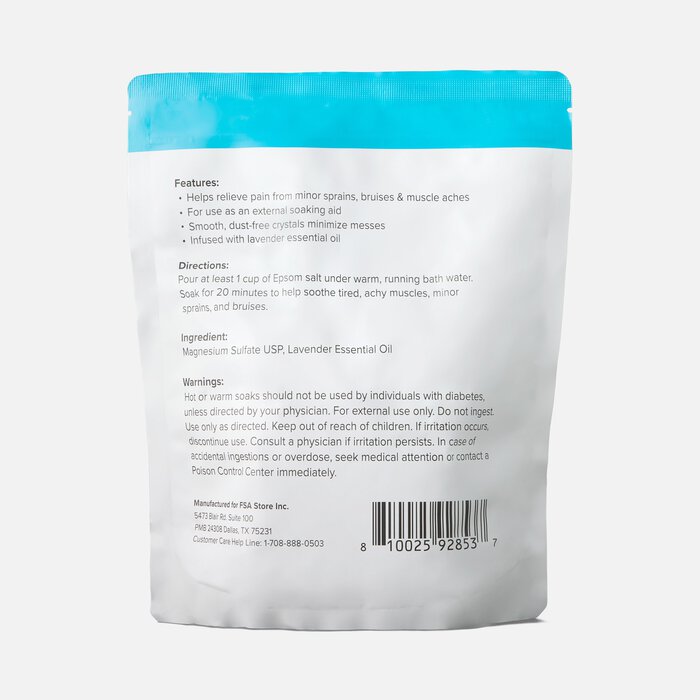 Caring Mill™ Lavender Scented Epsom Salt, 2lb, , large