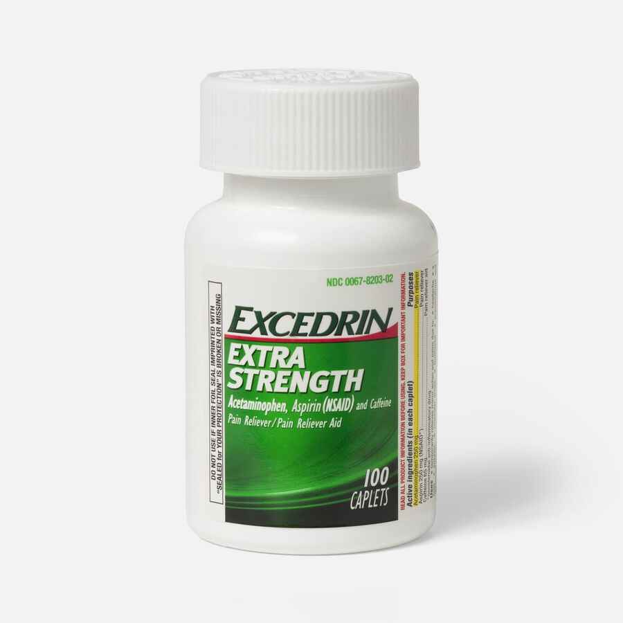 Excedrin Extra Strength Caplets, 100 ct., , large image number 2
