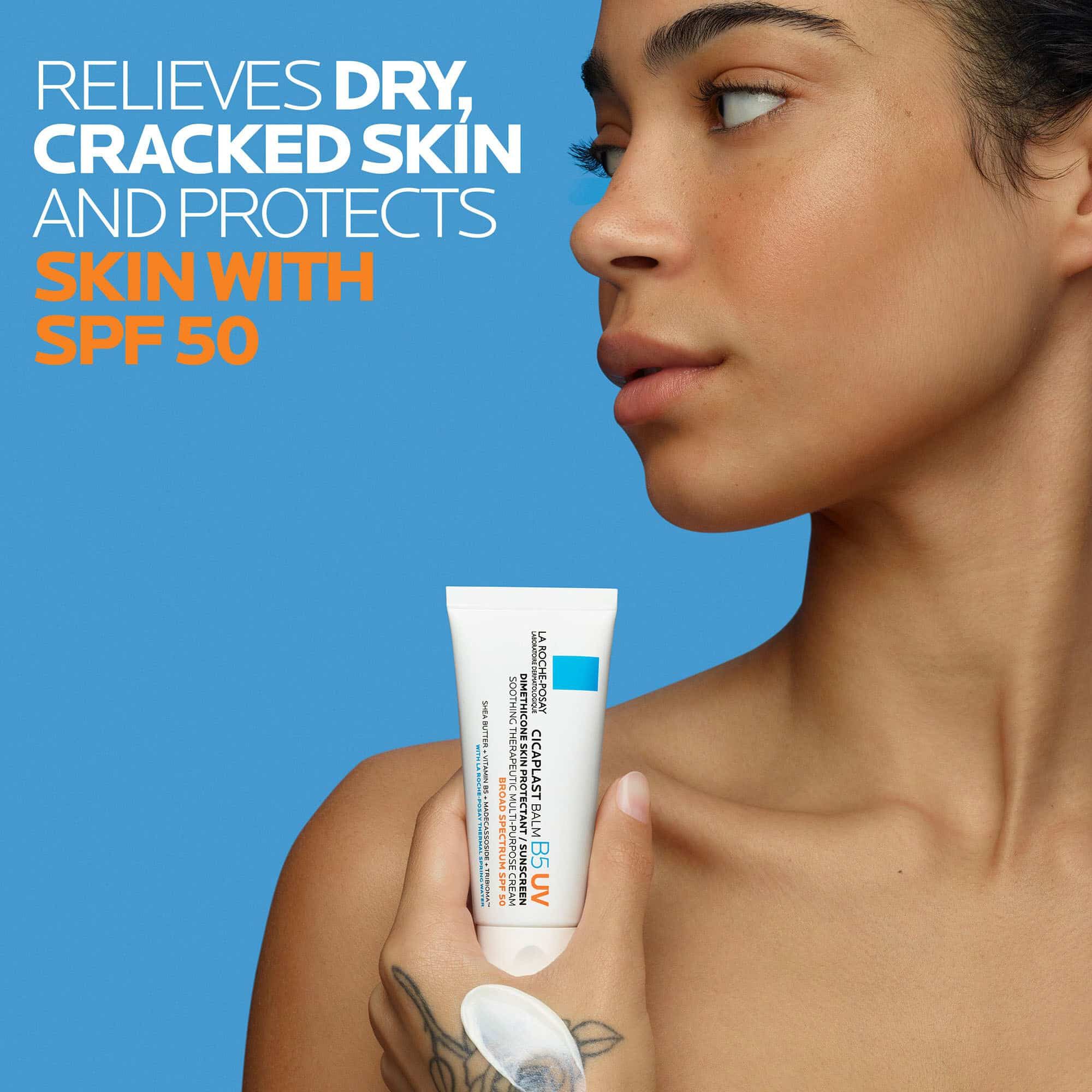 La Roche-Posay Cicaplast Balm B5 UV, SPF 50, 1.35 fl. oz., , large