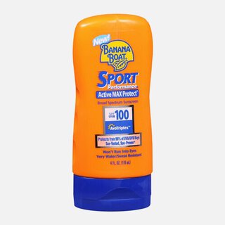 Banana Boat Sport Performance Broad Spectrum Sunscreen Lotion, SPF 100, 4 fl oz.