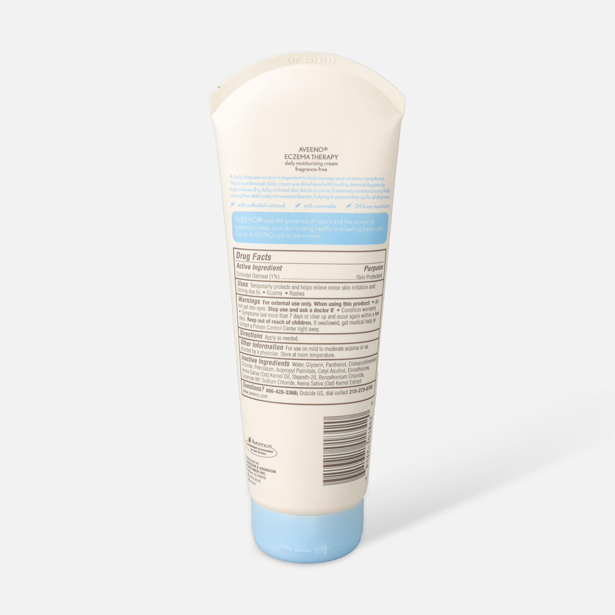 Aveeno Eczema Therapy Daily Moisturizing Cream, 7.3 oz., , large