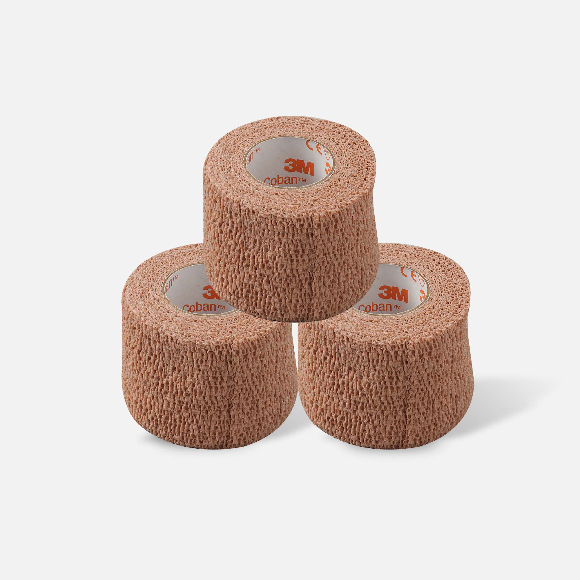 Nexcare Coban Self-Adherent Wrap, 2" (3-Pack), , large