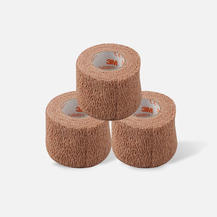Nexcare Coban Self-Adherent Wrap, 2" (3-Pack), , large