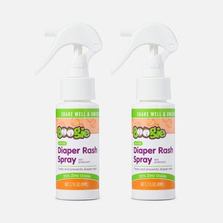 Boogie Bottoms No-Rub Diaper Rash Pump Spray, 1.7 oz. (2-Pack)
