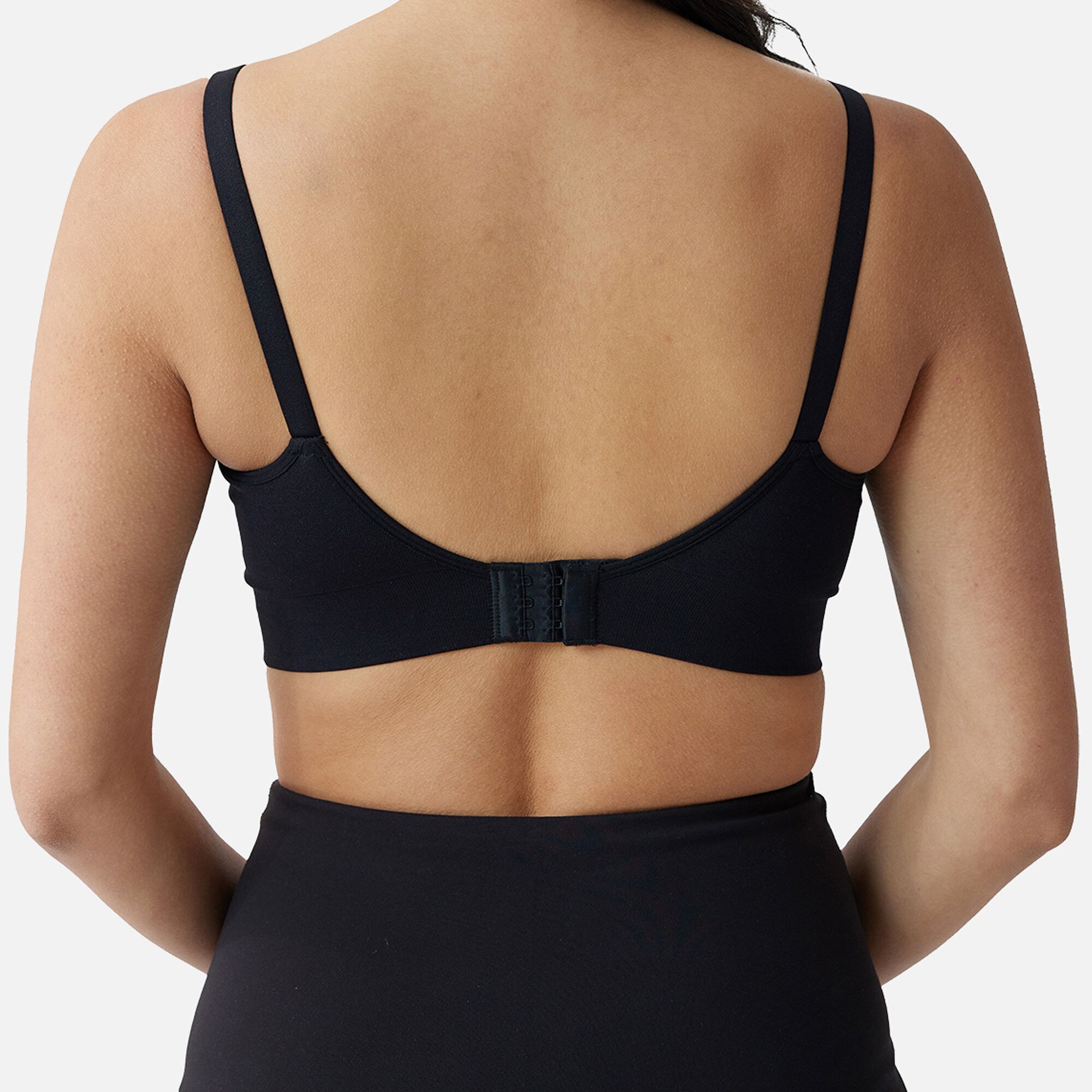 Ingrid + Isabel Basics Pumping  + Nursing Bra, Black, , large