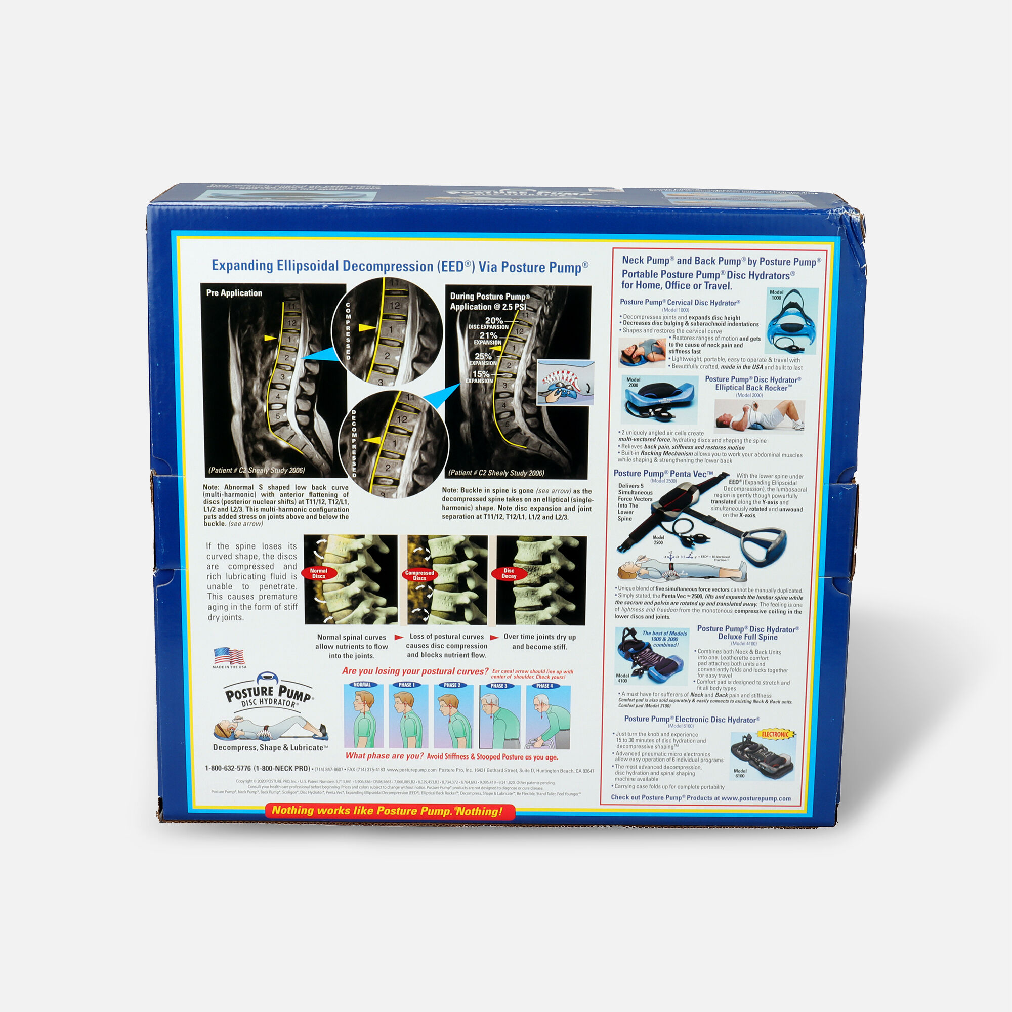 Posture Pump® Back Pump® Elliptical Back Rocker™, Model 2000, , large