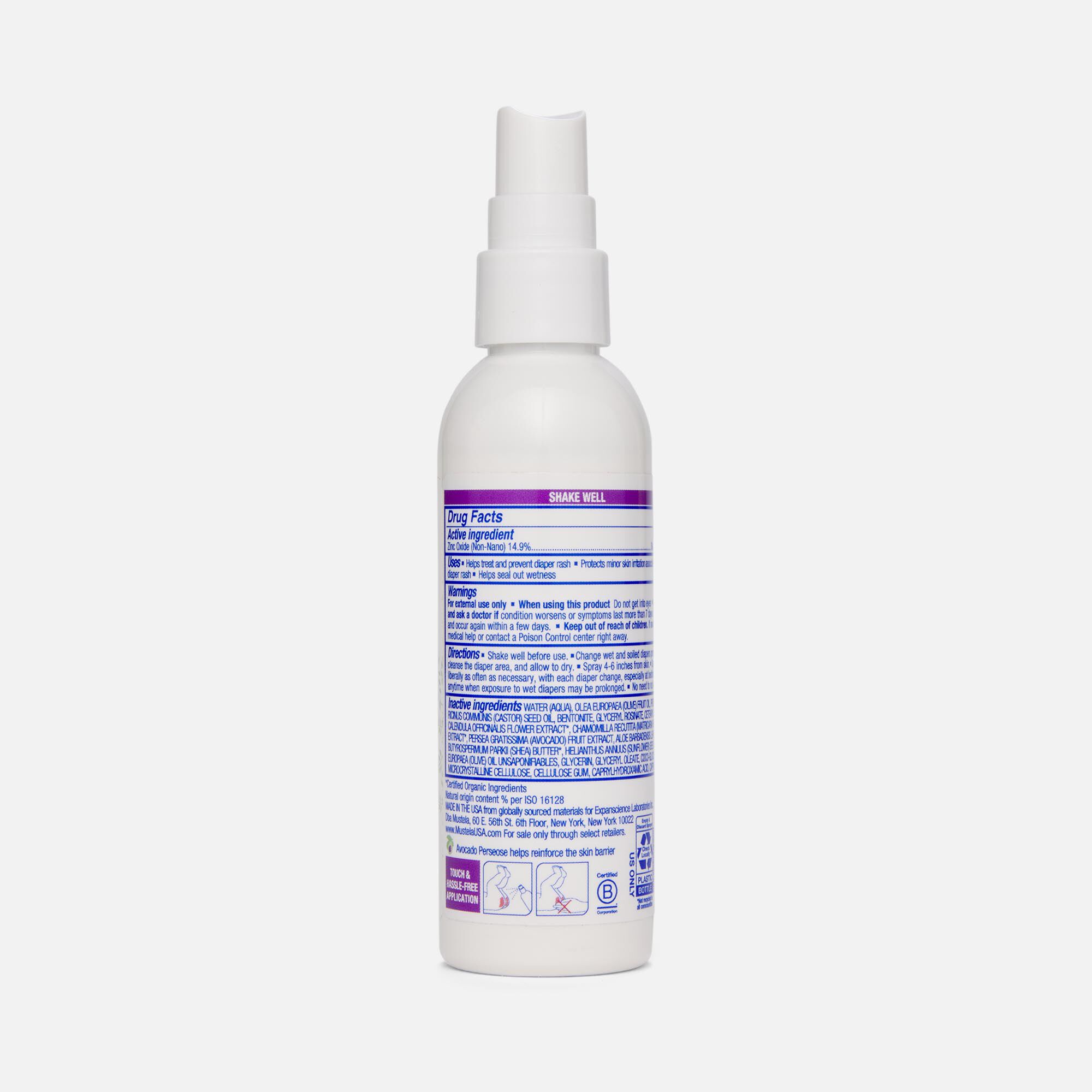 Mustela Diaper Rash Sprayable Cream, 3 fl oz., , large