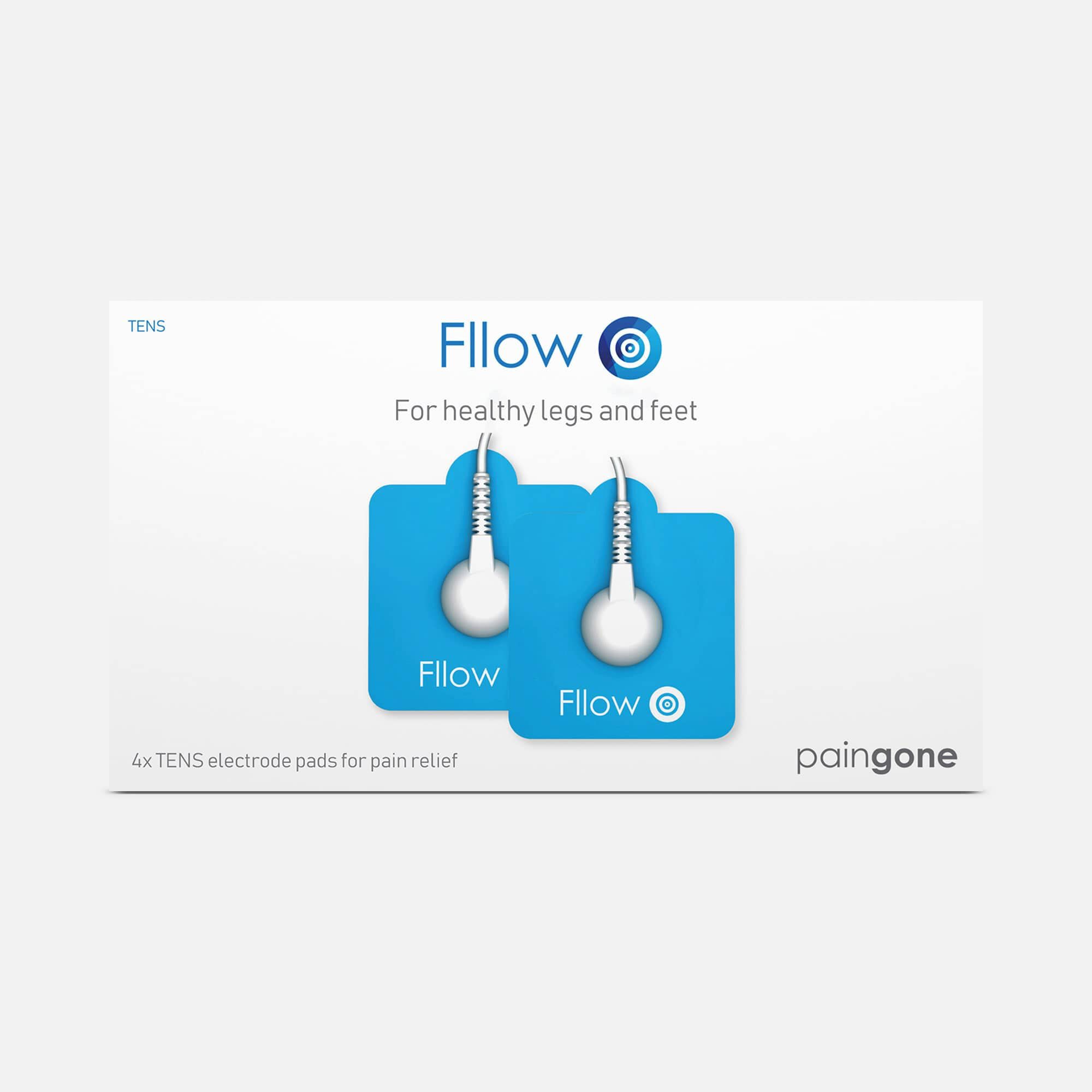Paingone Fllow TENS Replacement Pads, 2 Pairs, , large