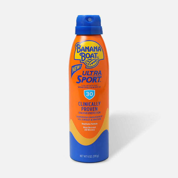 Banana Boat Sport Performance UltraMist Continuous Spray Sunscreen, SPF 30, 6 oz., , large