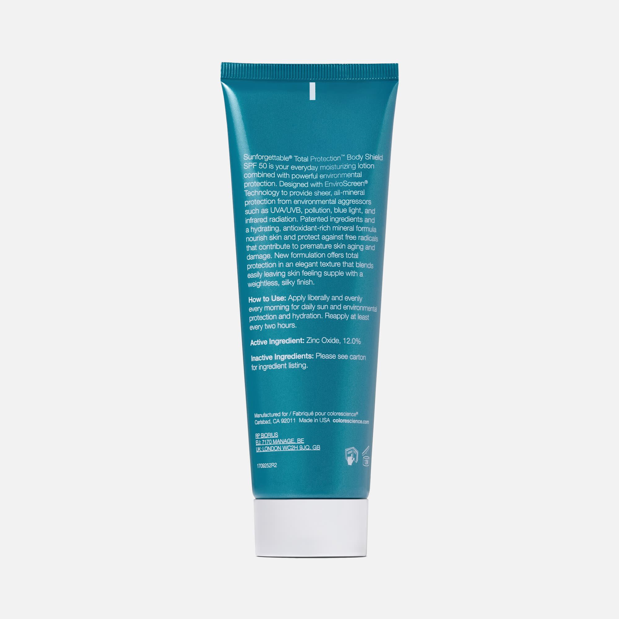 Colorescience Sunforgettable® Total Protection® Body Shield, Classic, SPF 50, 4 fl. oz., , large