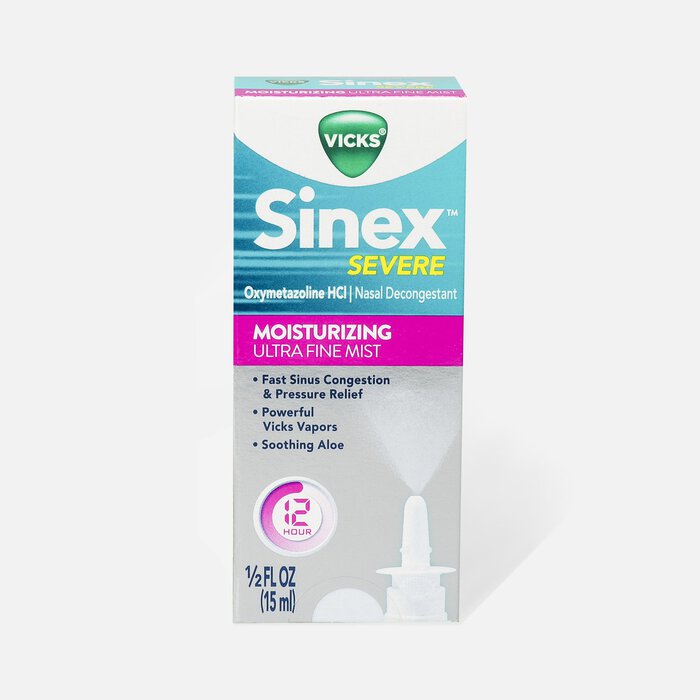 Vicks Sinex Severe Nasal Spray, Original, Ultra Fine Mist, , large
