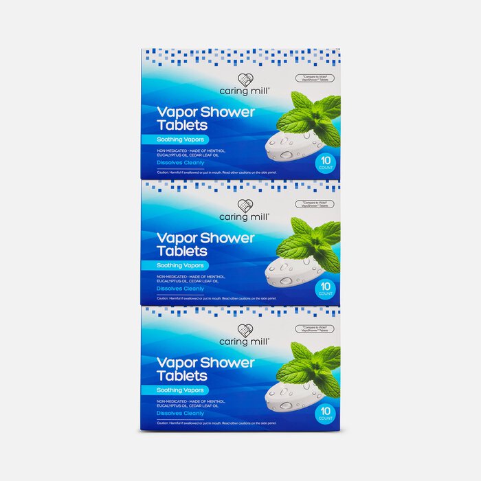 Caring Mill™ Vapor Shower Tablets, 10 ct. (3-Pack), , large