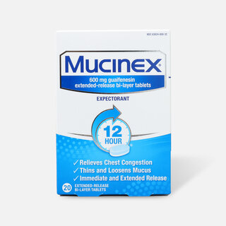 Mucinex SE Extended Release Bi-Layer Tablets, 20 ct.