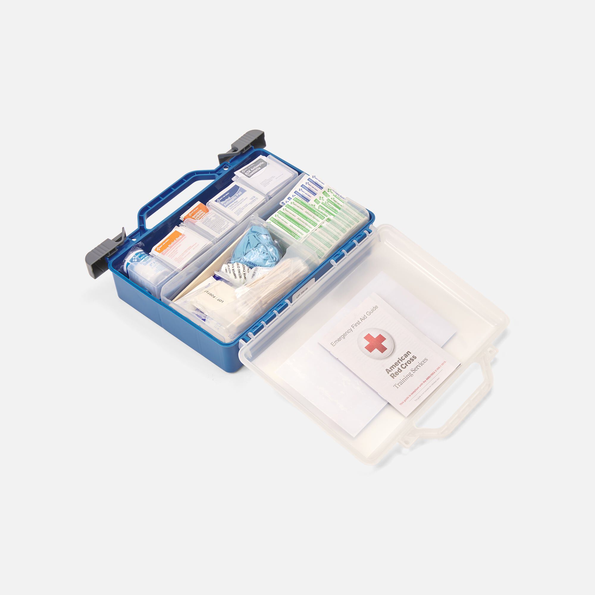 First Aid Only Clear Cover Intermed First Aid Kit with Light, 322 pc., , large
