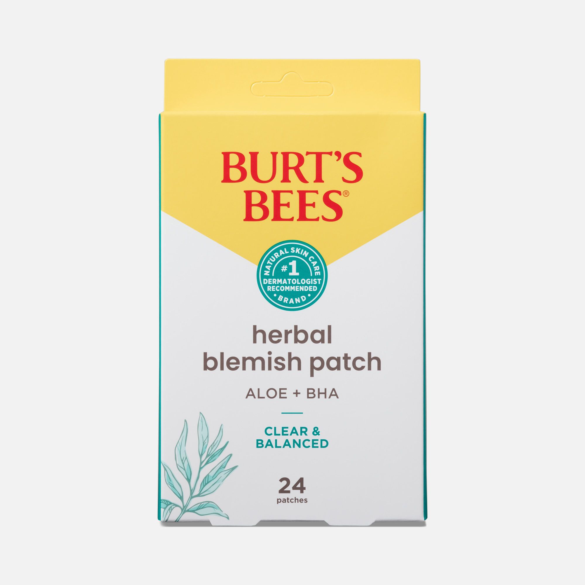 Burt's Bees Clear and Balanced Blemish Patch, 24-Pack, , large