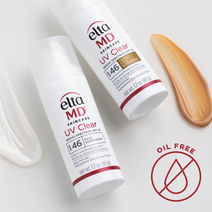 EltaMD UV Clear Broad-Spectrum Tinted Face Sunscreen, SPF 46, 1.7 oz., , large