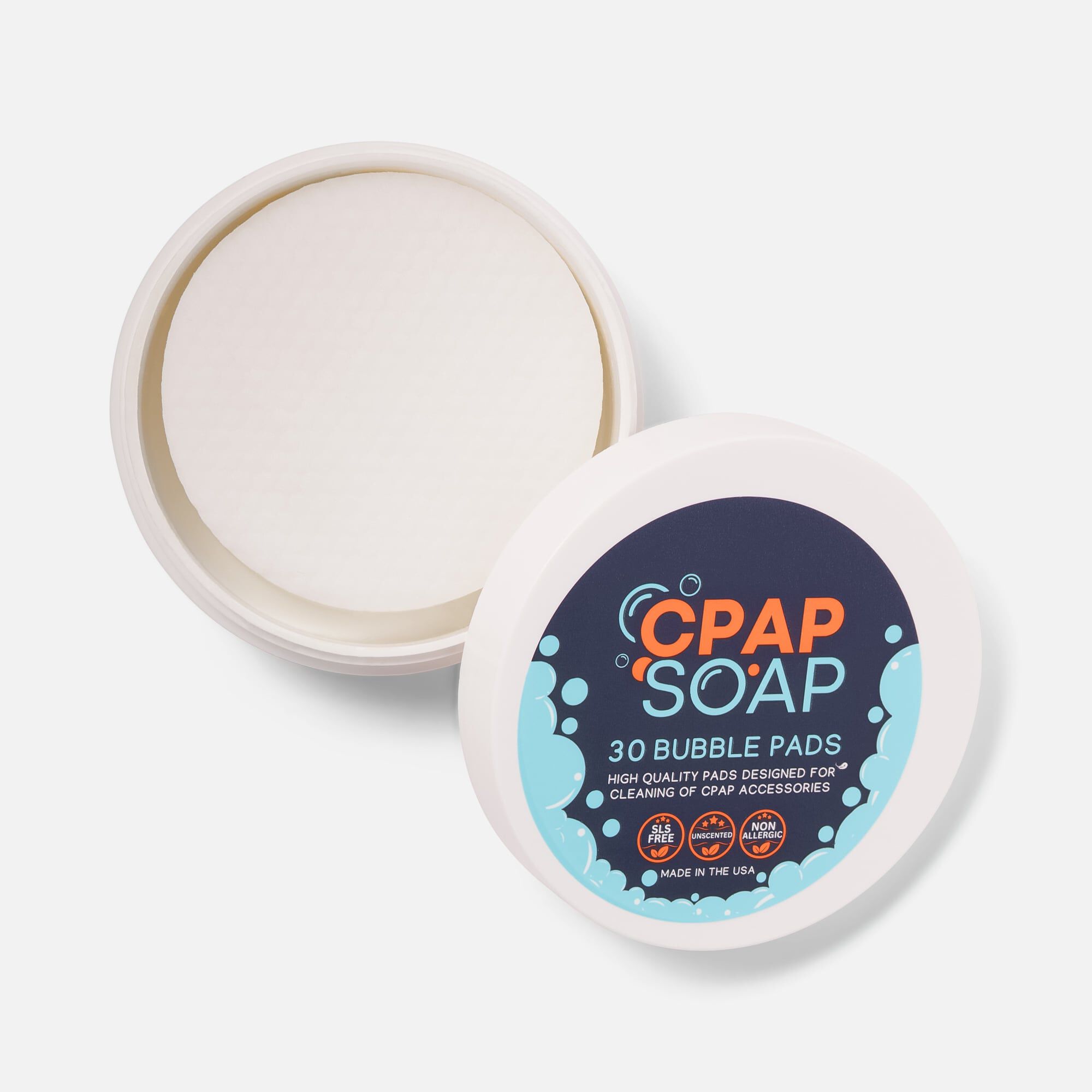 Liviliti CPAP Soap Bubble Pads and Soap Packets Kit, 30-Day Supply, , large