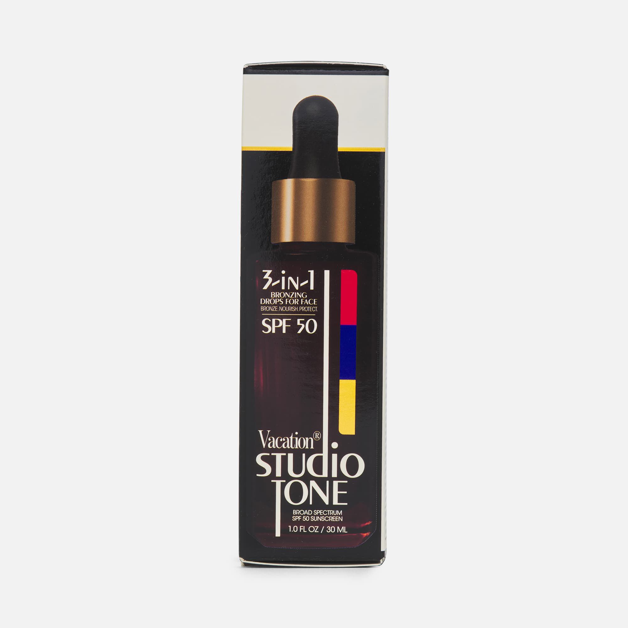 Vacation Studio Tone SPF 50 Bronzing Drops for Face, 1 oz., , large