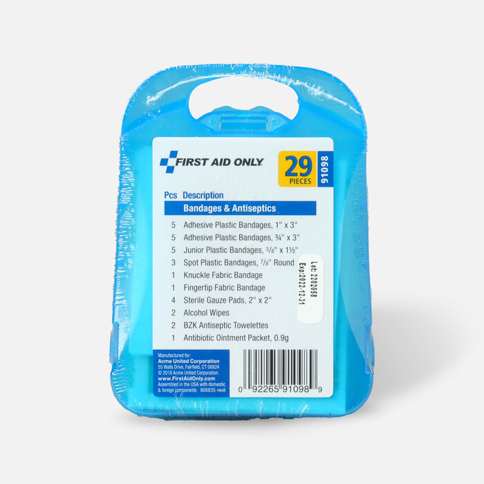 First Aid Only on-the-go First Aid Kit, 27 pcs, , large