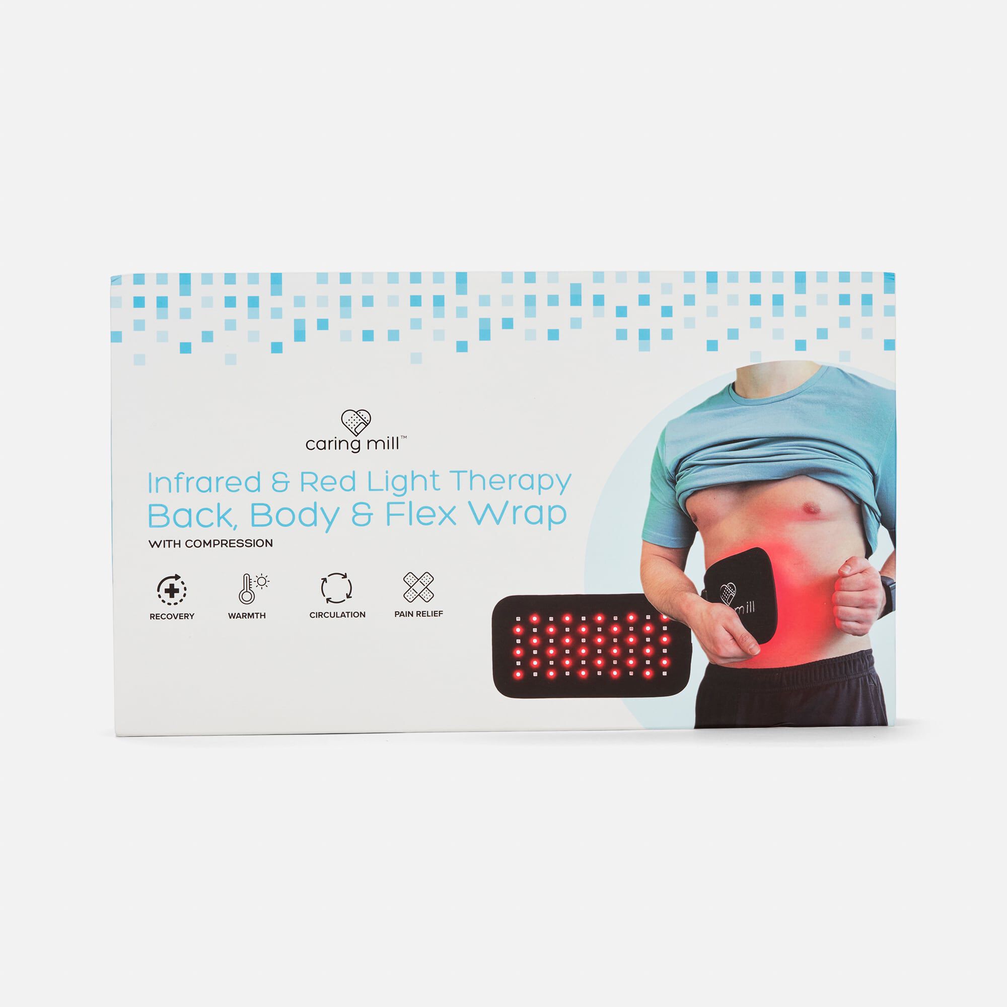 Multipurpose Infrared & Red-light Therapy Flex Wrap  – Caring Mill™, , large